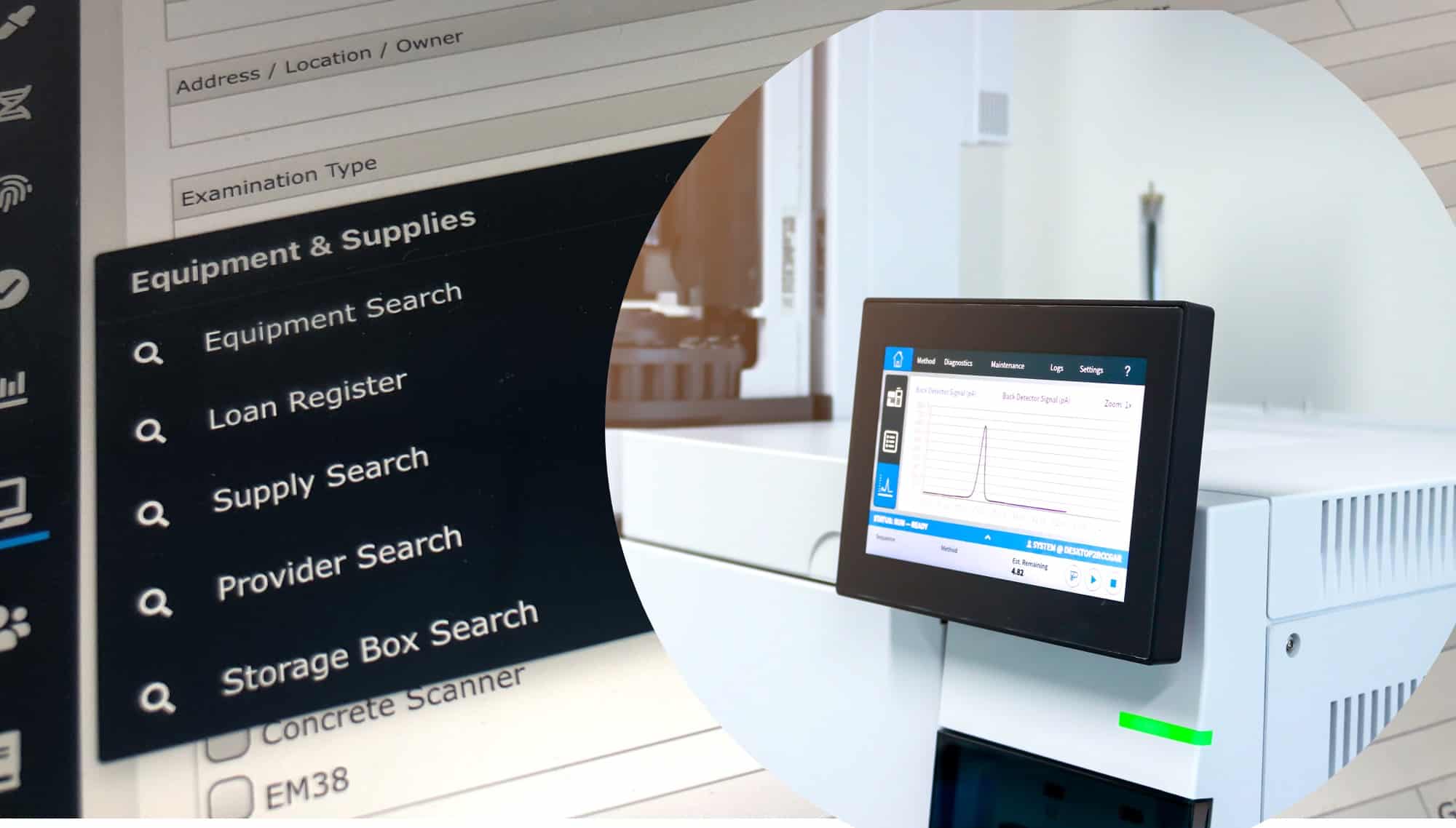 equipment for the forensic register