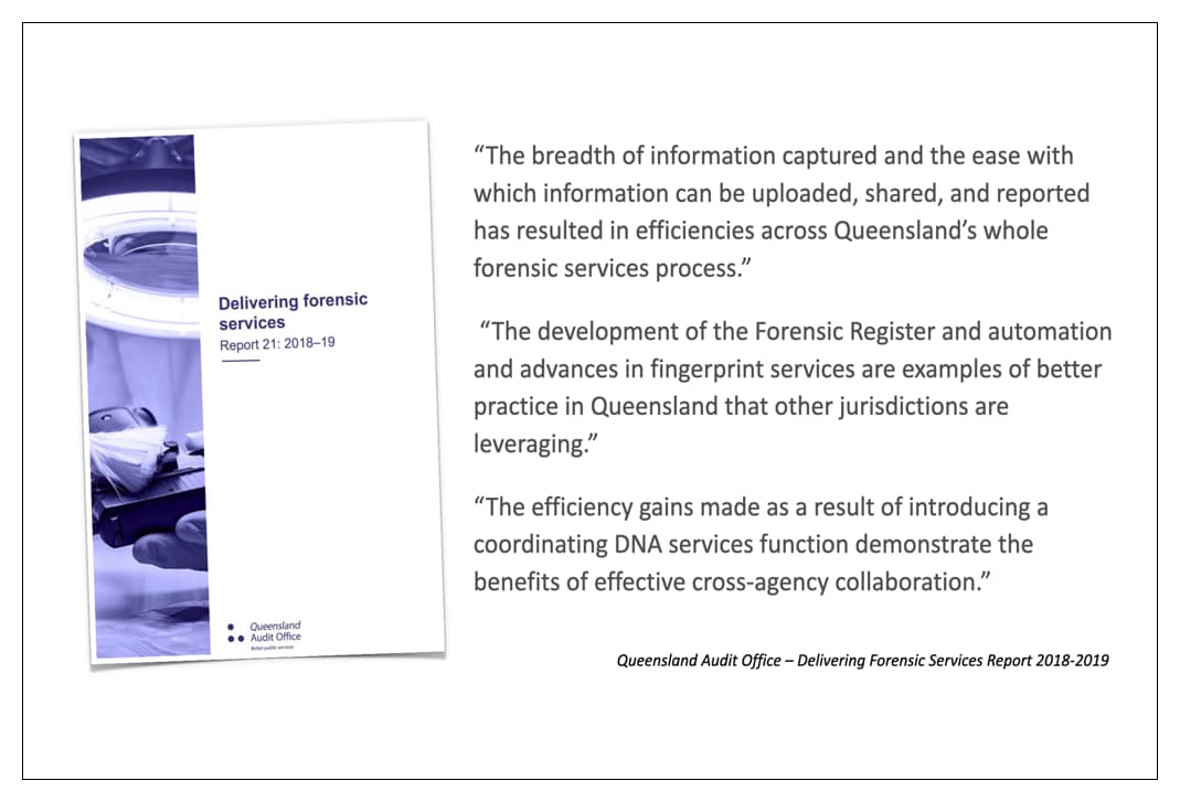 endorsement for the forensic register